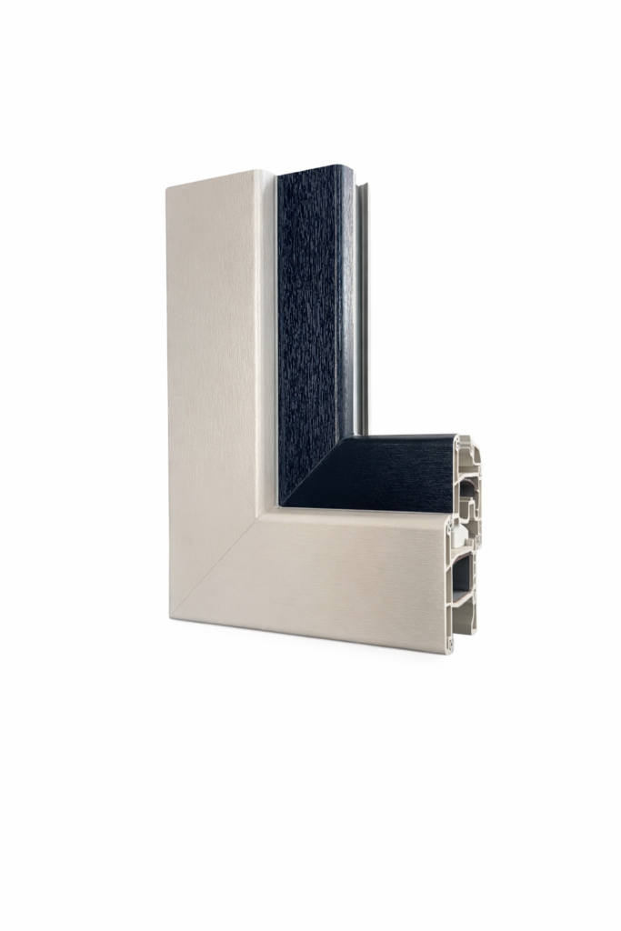 Kunststof kozijn vlak profiel demohoek