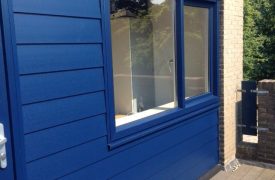 Kunststof kozijnen IJsselstein met keralit kunststof gevelbekleding