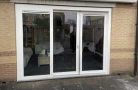 Kunststof schuifdeuren te Houten 3-delig