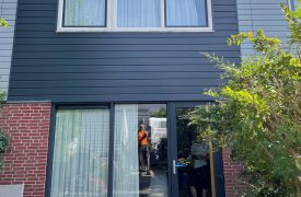 Achterdeur van kunststof te Utrecht