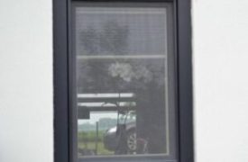 kunststof raamkozijn in antraciet