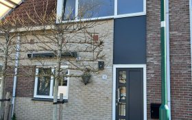 kunststof raamkozijnen in Houten met voordeur